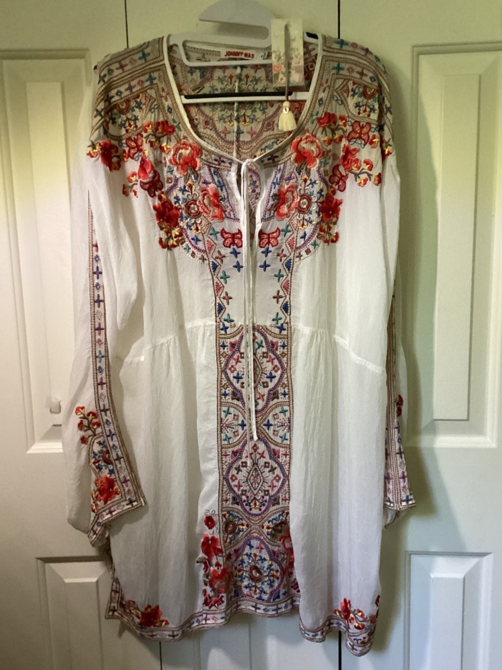 JOHNNY WAS alora blouse XL NWT